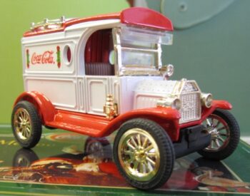 Camion 1931 Ford mod. T VAN commemorative christmas editions ancora nella scatola in alluminio originale – cm 19×4.5x H 4 Camion