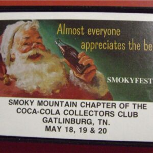Gatlinburg TN 18-19-20*05/1995 SMOKY MOUNTAIN CHAPTER of the Coca Cola collectors Club Carte da gioco