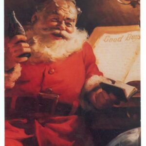 Merry Christmas with Santa Claus anno 1951 Cartoline