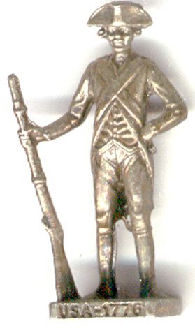u.s.a. 1780 Soldatini di piombo
