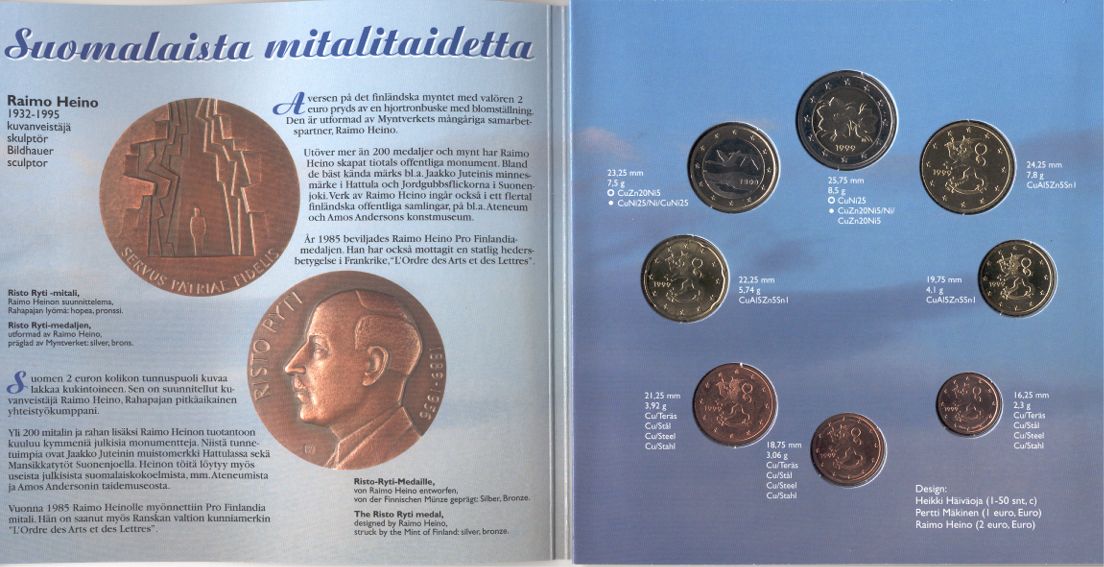 Serie 1999 BU Finlandia