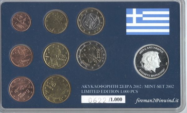 Serie completa 2002 Grecia