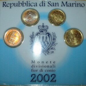 Serie 4 pz. 2002 S.Marino